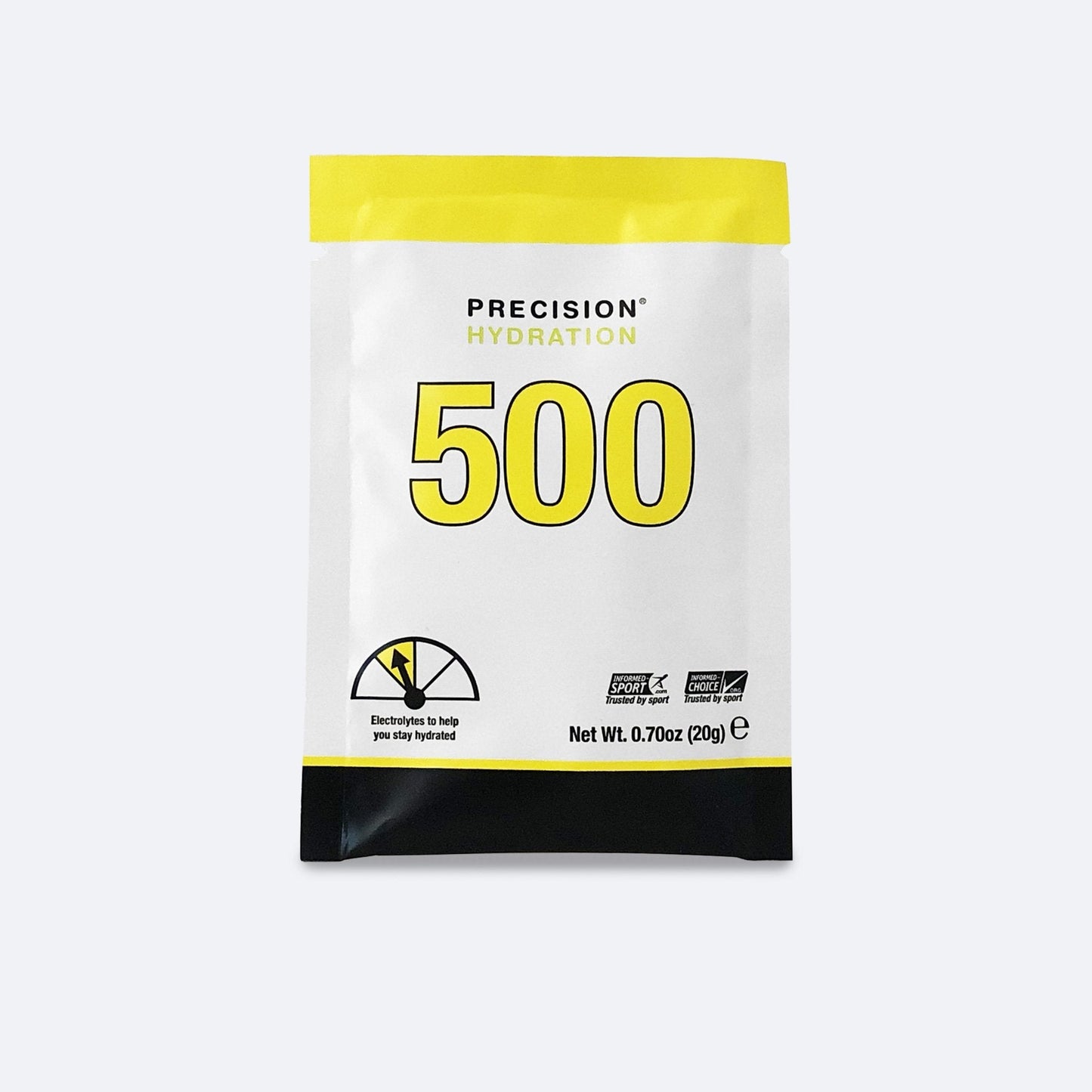 Moderate strength electrolyte drink mixes for athletes
