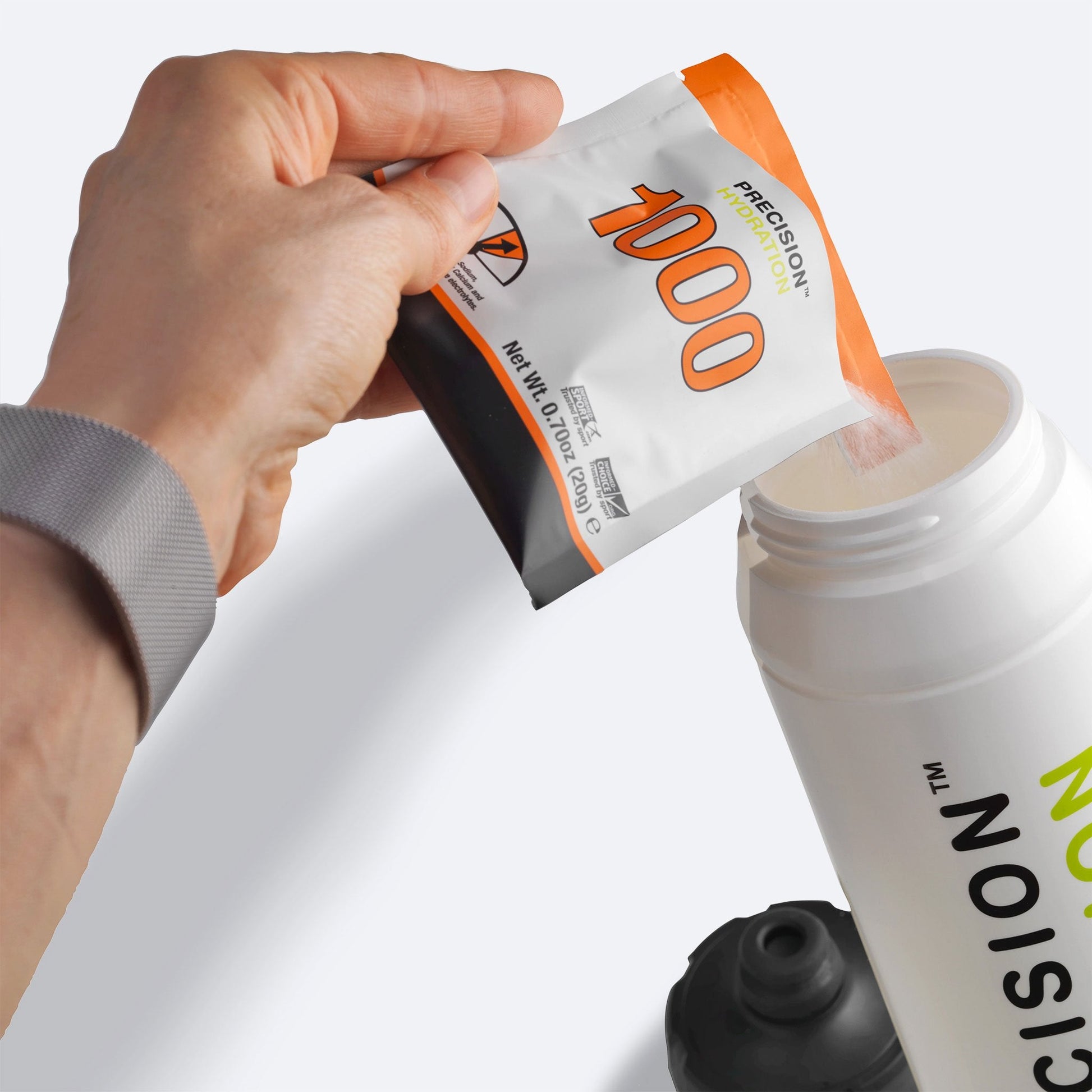 Strong electrolyte drink mixes for athletes