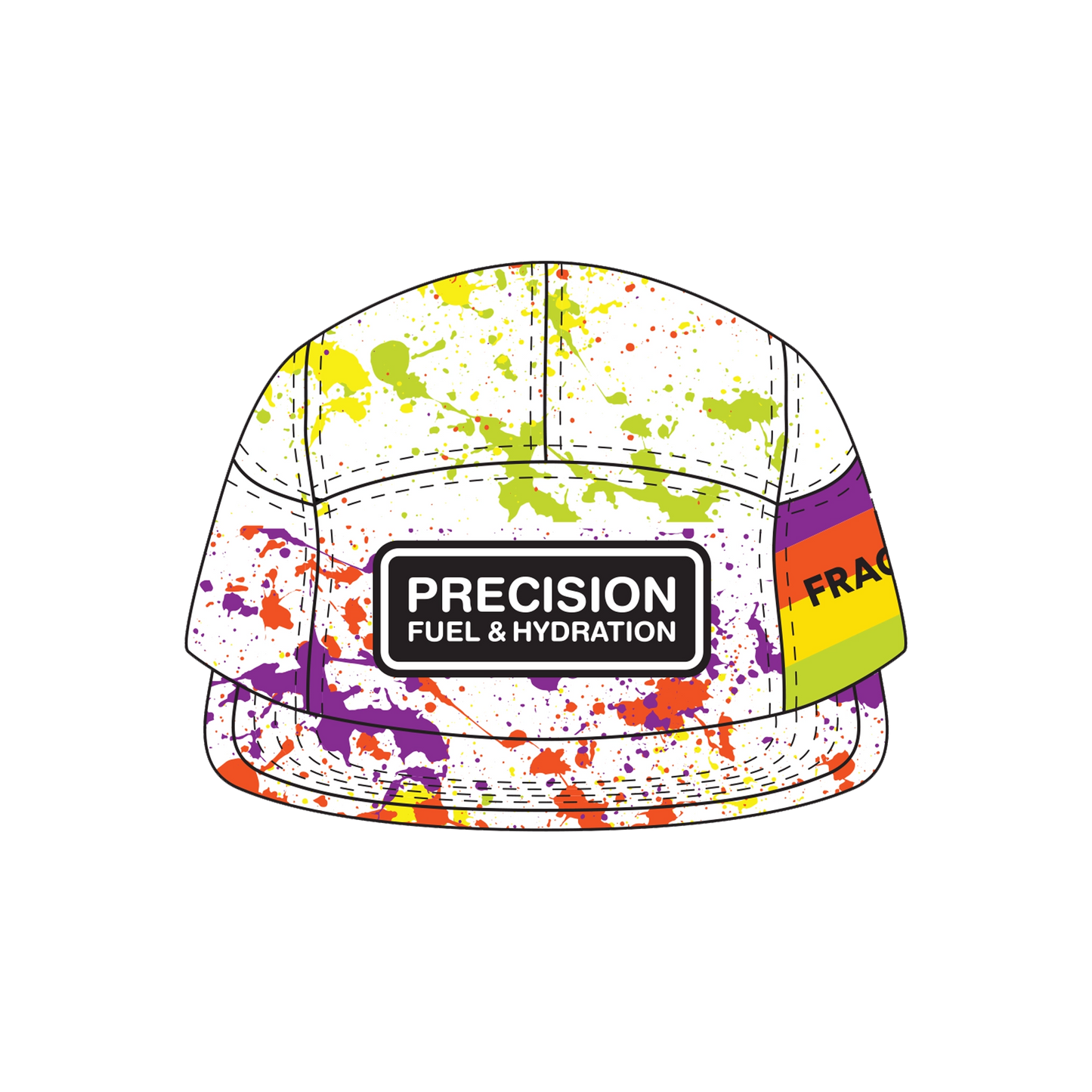 Fractel White Splatter Hat