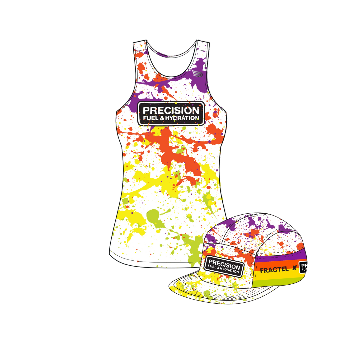 Vest & Splatter Hat Bundle